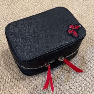 Trish McEvoy Black with Red Butterfly Make up Planner